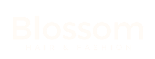 Blossom Hair & Fashion - Logo in Creme Weiss