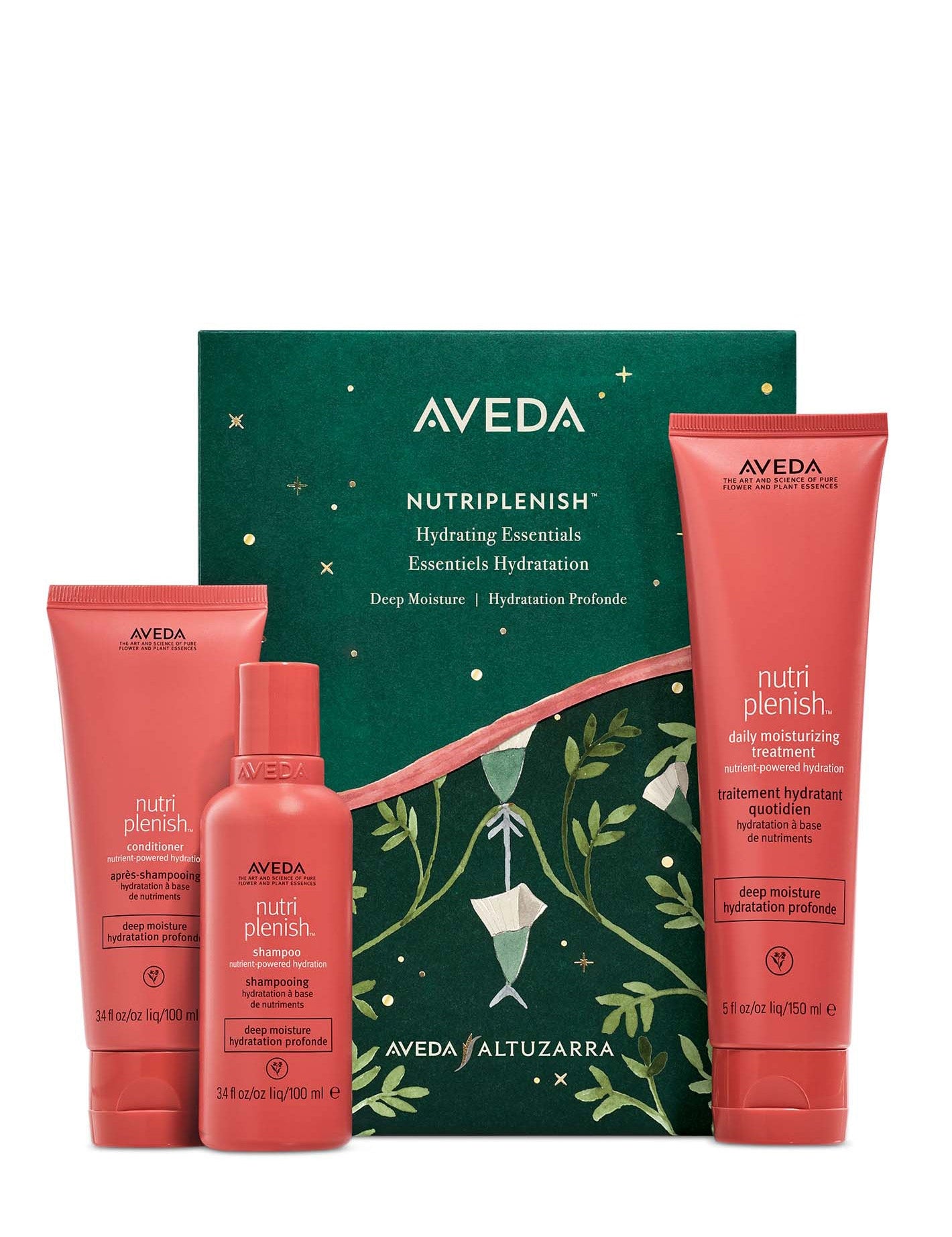 Aveda Nutriplenish™ Hydrating Essentials: Deep Moisture Gift Set - Blossom Hair & Fashion