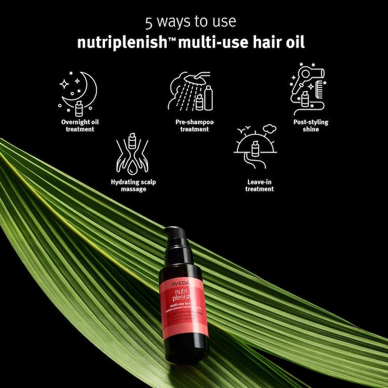 Aveda Nutriplenish™ Multi Use Hair Oil - Blossom Hair & Fashion