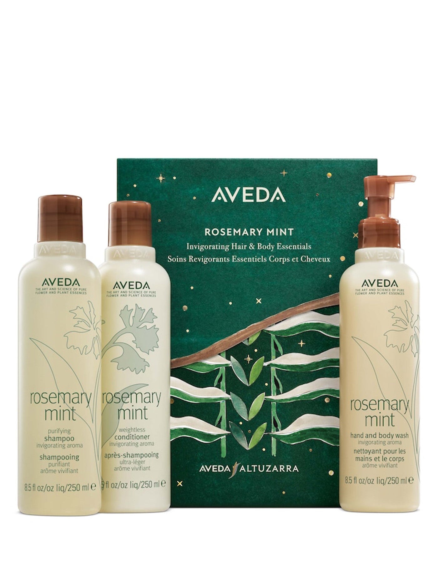 Aveda Rosemary Mint Invigorating Hair & Body Essentials Gift Set - Blossom Hair & Fashion