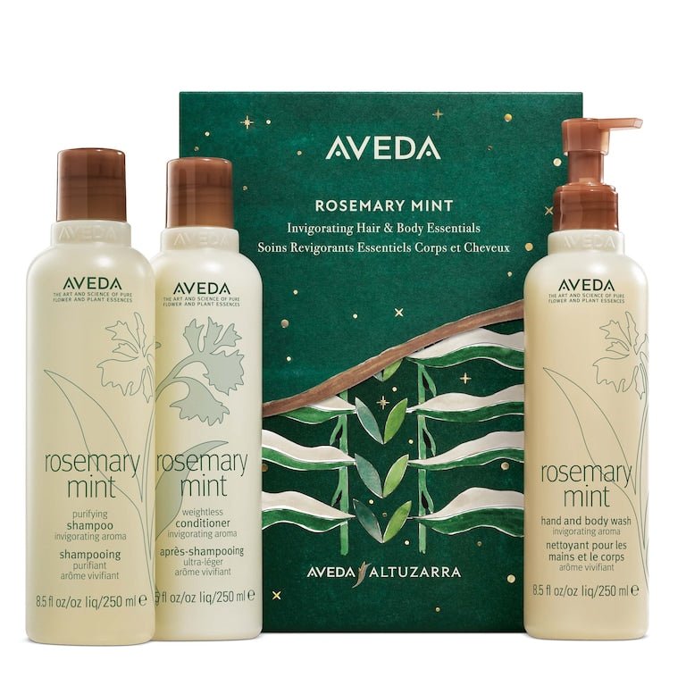 Aveda Rosemary Mint Invigorating Hair & Body Essentials Gift Set - Blossom Hair & Fashion