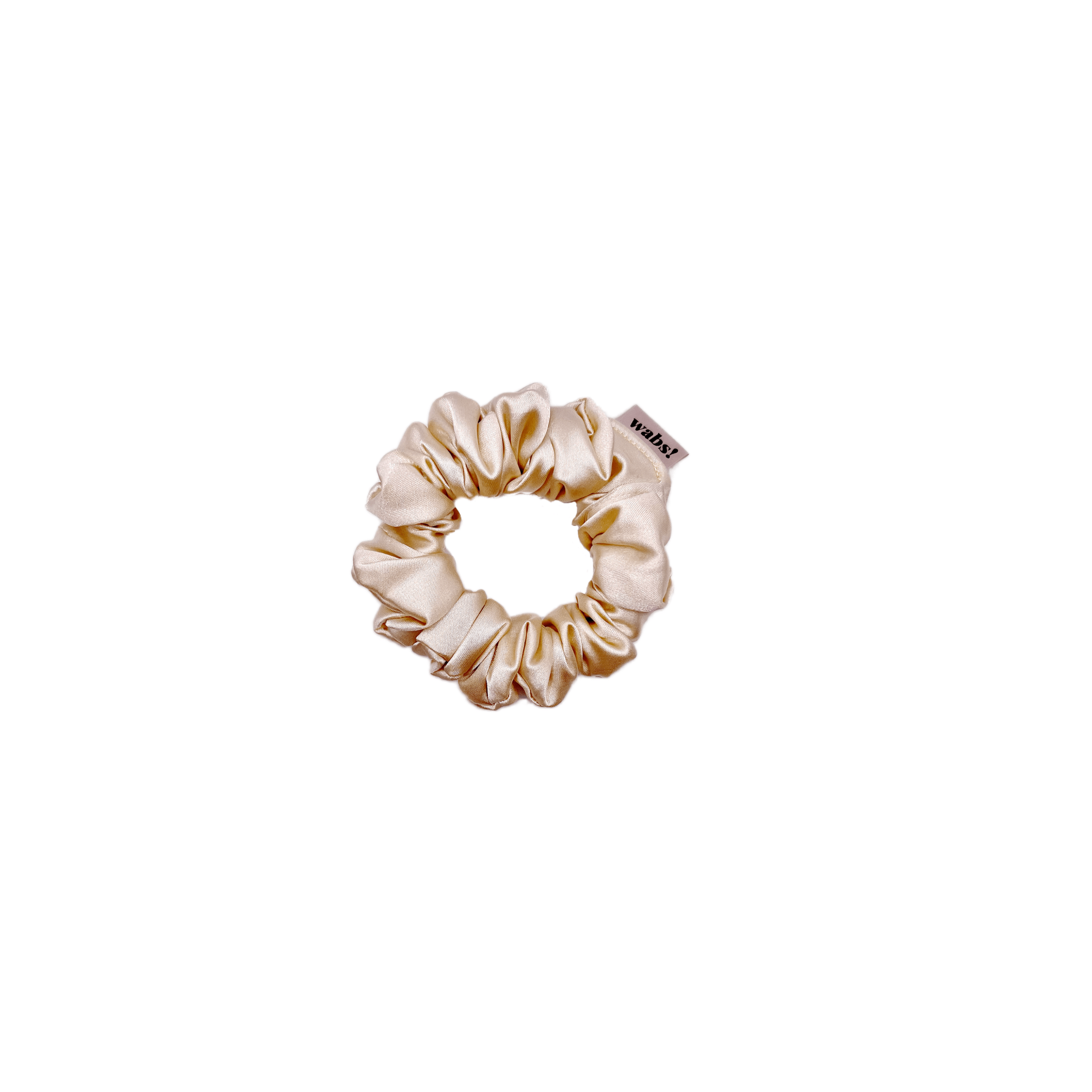 Champagne Cream Scrunchie: Mini - Blossom Hair & Fashion