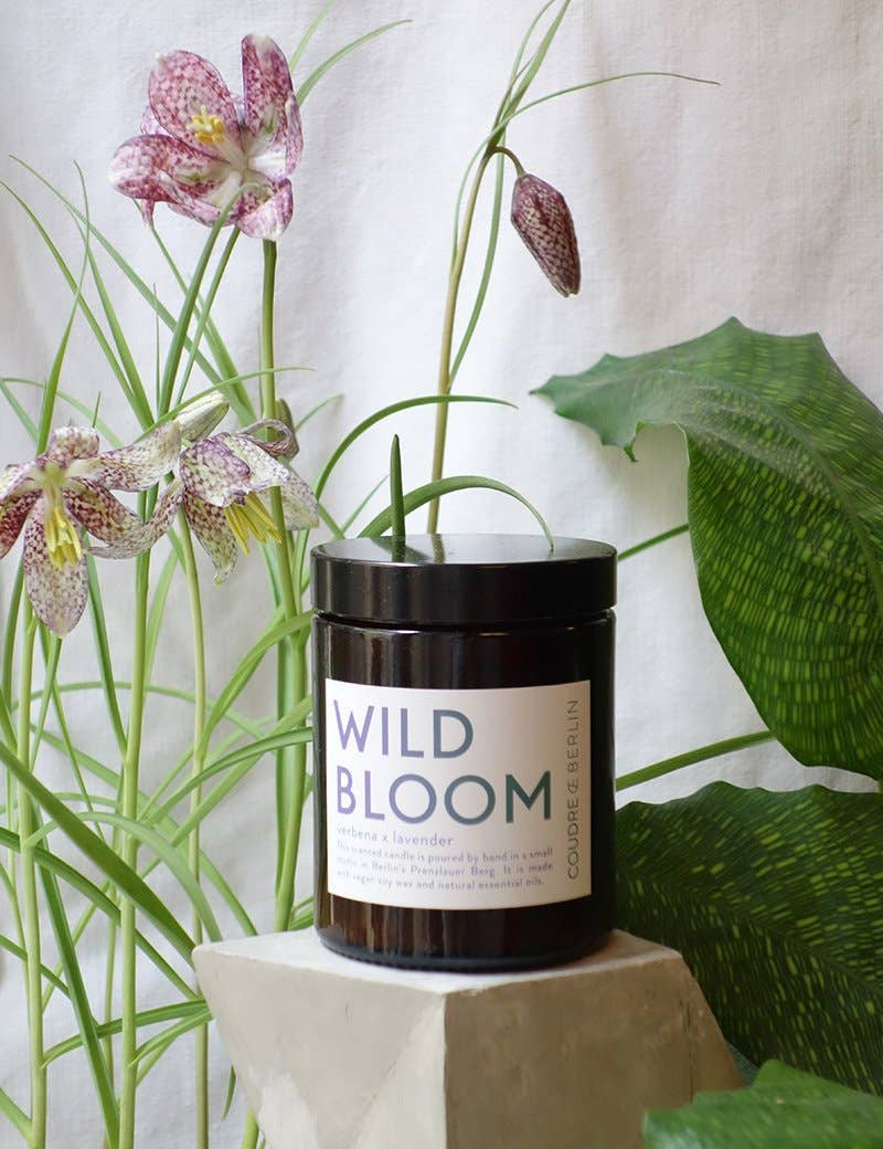 Duftkerze Wild Bloom – Handgefertigt in Berlin - Blossom Hair & Fashion