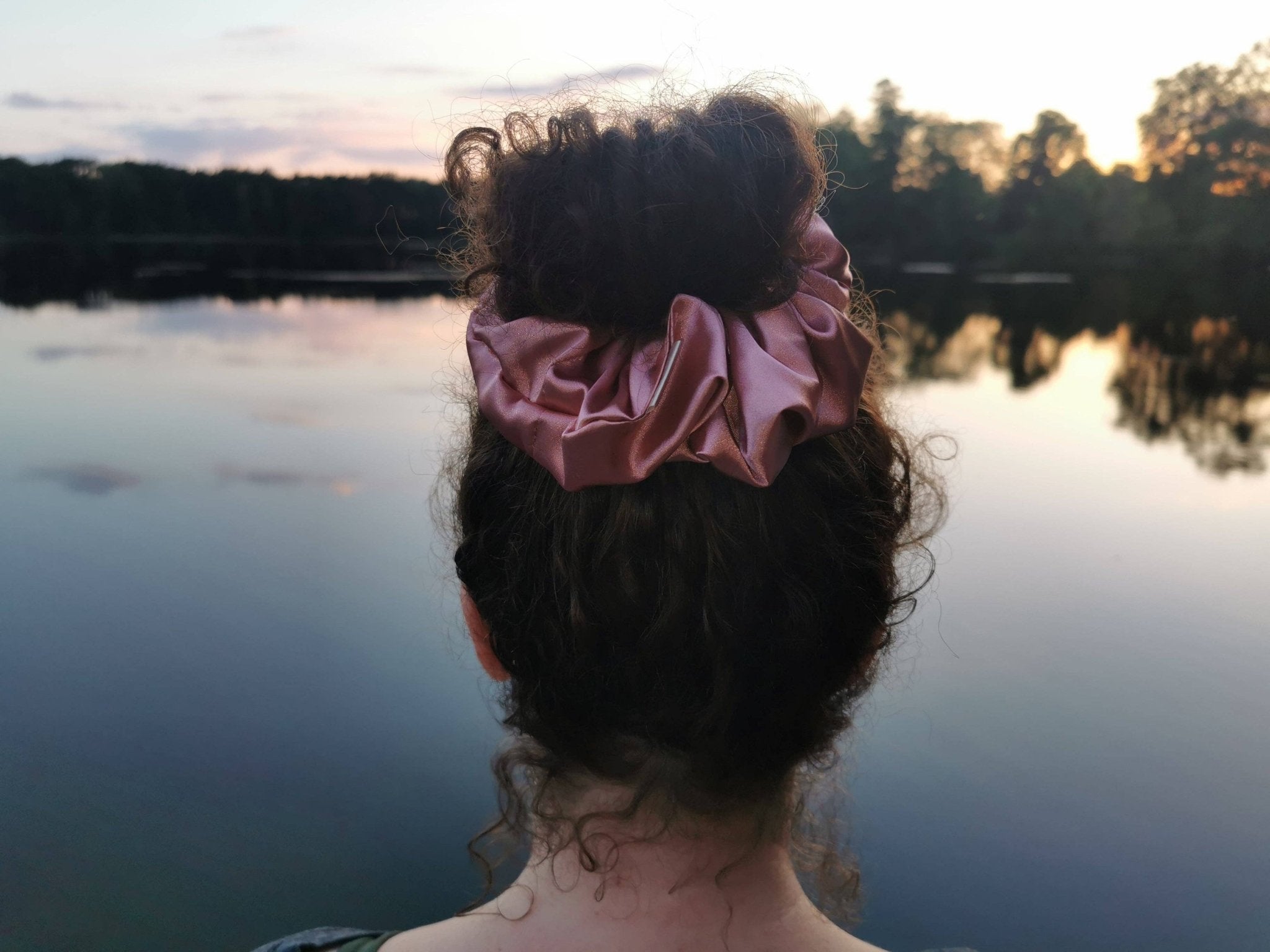 Dusty Pink Scrunchie: Mini - Blossom Hair & Fashion