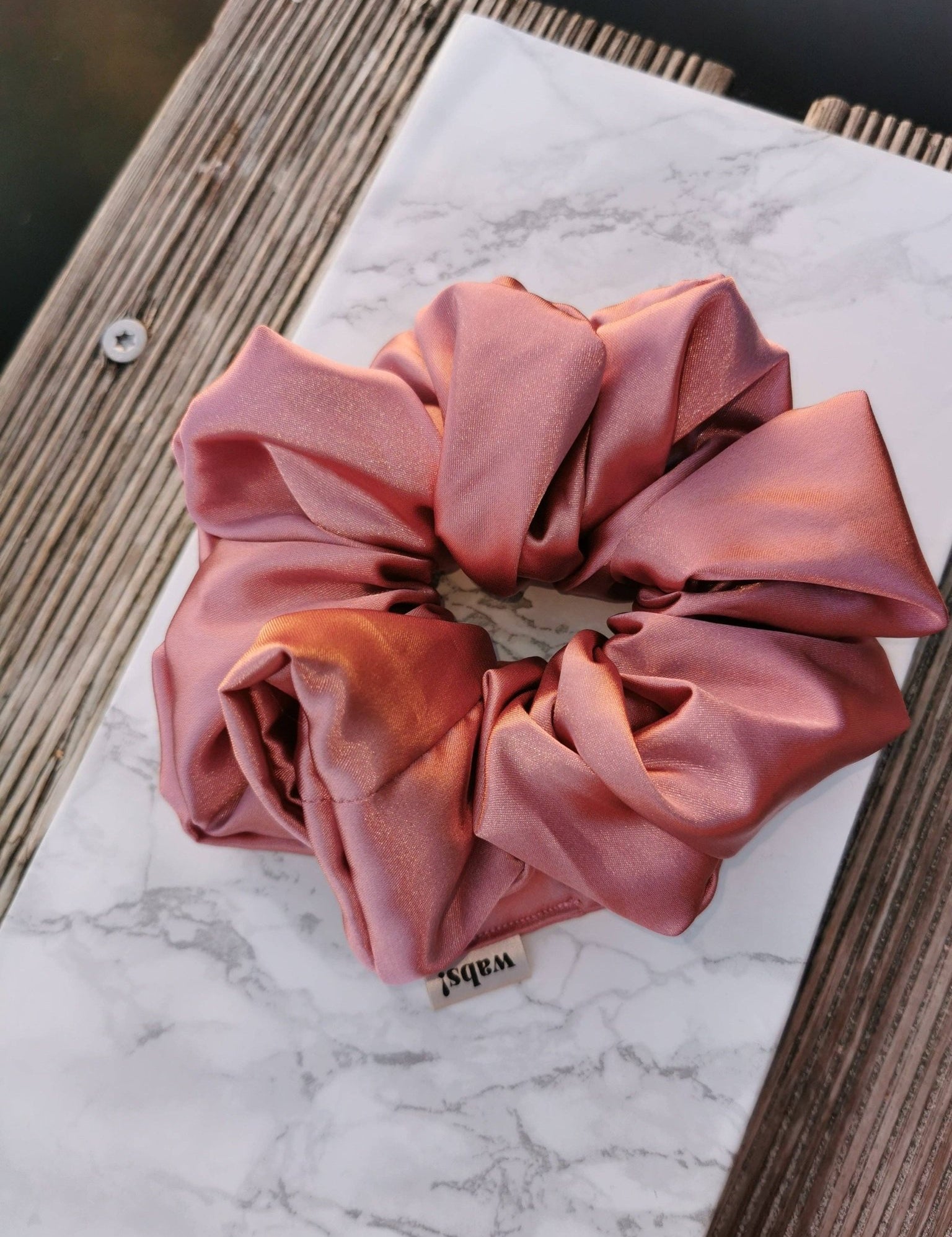 Dusty Pink Scrunchie: Mini - Blossom Hair & Fashion