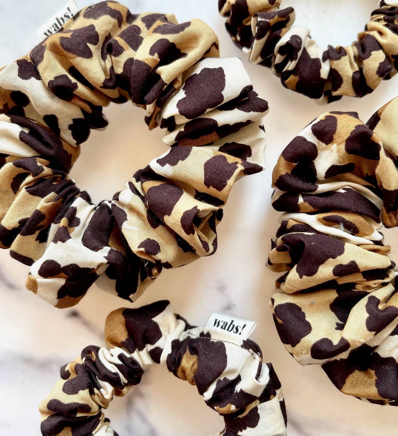 Leo Animal Print Scrunchie: Mini - Blossom Hair & Fashion