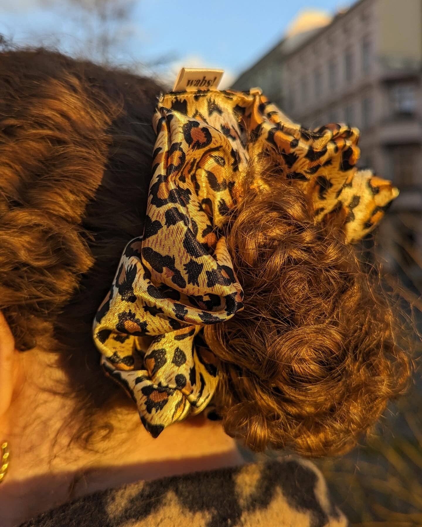 Leo Satin Scrunchie: Mini - Blossom Hair & Fashion