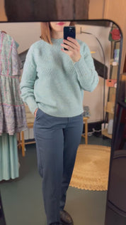 Zarter Caterina Pullover in sanftem Hellblau